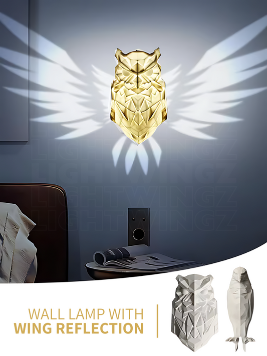 3D Wandlamp Vleugels