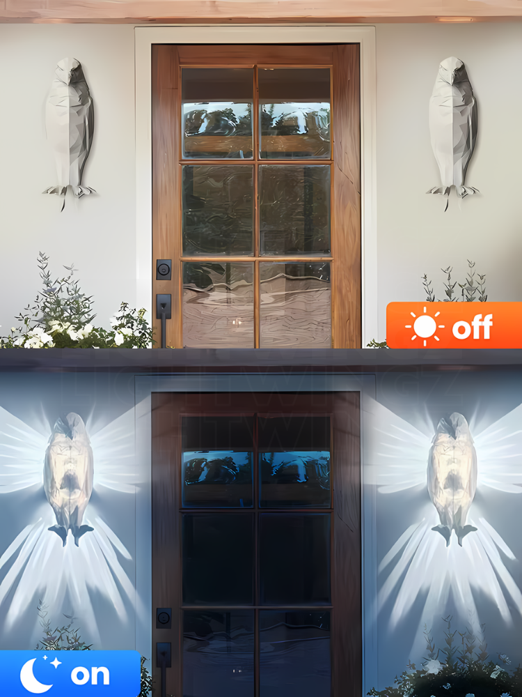 3D Wall Light Wings